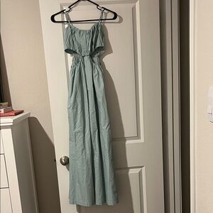 Abercrombie & Fitch Light Blue Maxi Dress
